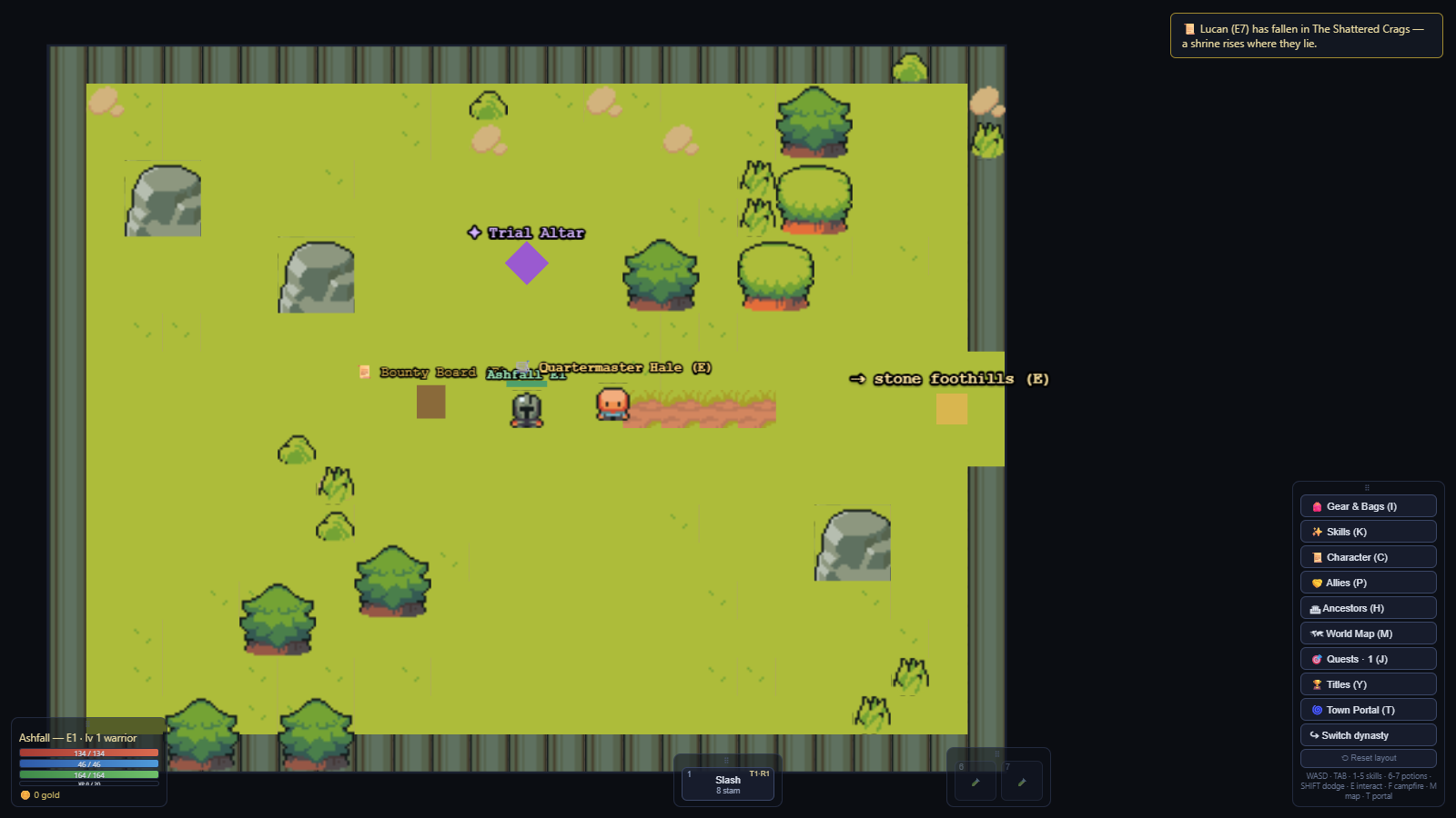 Samsara — browser MMO roguelike published by Scuffed Publishing